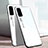 Samsung Galaxy S20 Plus用ハイブリットバンパーケース プラスチック 鏡面 虹 グラデーション 勾配色 カバー サムスン ホワイト
