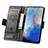 Samsung Galaxy S20 Plus用手帳型 レザーケース スタンド カバー S02D サムスン 