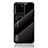 Samsung Galaxy S20 Ultra 5G用ハイブリットバンパーケース プラスチック 鏡面 虹 グラデーション 勾配色 カバー LS1 サムスン ブラック