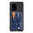 Samsung Galaxy S20 Ultra用極薄ソフトケース シリコンケース 耐衝撃 全面保護 マグネット式 バンパー S08D サムスン 