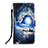 Samsung Galaxy S21 5G用手帳型 レザーケース スタンド パターン カバー Y05B サムスン マルチカラー