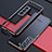 Samsung Galaxy S21 FE 5G用ケース 高級感 手触り良い アルミメタル 製の金属製 バンパー カバー A02 サムスン レッド・ブラック