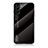 Samsung Galaxy S21 FE 5G用ハイブリットバンパーケース プラスチック 鏡面 虹 グラデーション 勾配色 カバー M02 サムスン ブラック