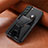 Samsung Galaxy S21 FE 5G用ケース 高級感 手触り良いレザー柄 S01D サムスン ブラック
