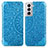 Samsung Galaxy S21 FE 5G用手帳型 レザーケース スタンド パターン カバー サムスン 