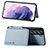 Samsung Galaxy S21 FE 5G用極薄ソフトケース シリコンケース 耐衝撃 全面保護 マグネット式 バンパー S05D サムスン 