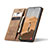 Samsung Galaxy S21 FE 5G用手帳型 レザーケース スタンド カバー C03S サムスン 