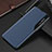 Samsung Galaxy S21 Plus 5G用手帳型 レザーケース スタンド カバー L04 サムスン ネイビー