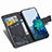 Samsung Galaxy S21 Plus 5G用手帳型 レザーケース スタンド バタフライ 蝶 カバー サムスン 