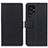 Samsung Galaxy S21 Ultra 5G用手帳型 レザーケース スタンド カバー M08L サムスン ブラック