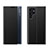 Samsung Galaxy S21 Ultra 5G用手帳型 レザーケース スタンド カバー L02 サムスン ブラック