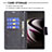 Samsung Galaxy S21 Ultra 5G用手帳型 レザーケース スタンド カバー B14F サムスン 