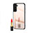 Samsung Galaxy S22 Plus 5G用ハイブリットバンパーケース プラスチック 鏡面 カバー M01 サムスン ローズゴールド