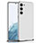 Samsung Galaxy S22 Plus 5G用ハードケース プラスチック 質感もマット カバー AC1 サムスン シルバー