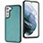 Samsung Galaxy S22 Plus 5G用ケース 高級感 手触り良いレザー柄 YB6 サムスン グリーン