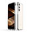 Samsung Galaxy S22 Plus 5G用ケース 高級感 手触り良い アルミメタル 製の金属製 バンパー カバー LK1 サムスン シルバー