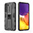 Samsung Galaxy S22 Plus 5G用ハイブリットバンパーケース スタンド プラスチック 兼シリコーン カバー マグネット式 サムスン 