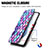 Samsung Galaxy S22 Plus 5G用手帳型 レザーケース スタンド パターン カバー S02D サムスン 