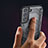 Samsung Galaxy S23 5G用360度 フルカバー ハイブリットバンパーケース クリア透明 プラスチック カバー M05 サムスン 
