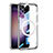 Samsung Galaxy S23 Plus 5G用極薄ソフトケース シリコンケース 耐衝撃 全面保護 クリア透明 カバー Mag-Safe 磁気 Magnetic AC1 サムスン シルバー