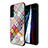 Samsung Galaxy S23 Plus 5G用ハイブリットバンパーケース プラスチック パターン 鏡面 カバー サムスン 