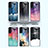 Samsung Galaxy S23 Plus 5G用ハイブリットバンパーケース プラスチック 星空 鏡面 カバー S01 サムスン 