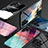 Samsung Galaxy S23 Ultra 5G用ハイブリットバンパーケース プラスチック 星空 鏡面 カバー S01 サムスン 