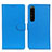 Sony Xperia 1 IV用手帳型 レザーケース スタンド カバー A03D ソニー ブルー