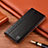 Sony Xperia 1 IV用手帳型 レザーケース スタンド カバー H10P ソニー ブラック