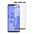 Sony Xperia 1 IV SO-51C用強化ガラス フル液晶保護フィルム ソニー ブラック