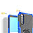 Sony Xperia 10 III Lite用ハイブリットバンパーケース プラスチック アンド指輪 マグネット式 JX1 ソニー 