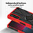 Sony Xperia 10 IV SOG07用ハイブリットバンパーケース プラスチック アンド指輪 マグネット式 JX1 ソニー 