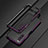 Sony Xperia 10 V用ケース 高級感 手触り良い アルミメタル 製の金属製 バンパー カバー ソニー パープル