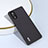 Sony Xperia 5 V用シリコンケース ソフトタッチラバー レザー柄 カバー BH4 ソニー 