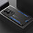 Vivo iQOO 11 5G用ケース 高級感 手触り良い アルミメタル 製の金属製 兼シリコン カバー PB1 Vivo ネイビー