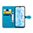 Vivo iQOO U3 5G用手帳型 レザーケース スタンド パターン カバー Vivo 