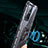 Vivo iQOO Z6 5G用360度 フルカバーハイブリットバンパーケース クリア透明 プラスチック 鏡面 アンド指輪 マグネット式 AM1 Vivo 
