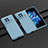 Vivo X Fold Plus用ハードケース プラスチック 質感もマット カバー P01 Vivo ブルー