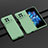 Vivo X Fold Plus用ハードケース プラスチック 質感もマット カバー P01 Vivo ライトグリーン
