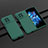 Vivo X Fold Plus用ハードケース プラスチック 質感もマット カバー P01 Vivo グリーン