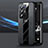 Vivo X70 Pro+ Plus 5G用シリコンケース ソフトタッチラバー レザー柄 カバー PB1 Vivo ブラック