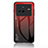 Vivo X80 5G用ハイブリットバンパーケース プラスチック 鏡面 虹 グラデーション 勾配色 カバー LS1 Vivo レッド