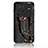 Vivo X80 Pro 5G用ハイブリットバンパーケース プラスチック パターン 鏡面 カバー Vivo ゴールド・ブラック