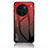 Vivo X90 Pro 5G用ハイブリットバンパーケース プラスチック 鏡面 虹 グラデーション 勾配色 カバー LS1 Vivo レッド