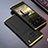 Vivo X90 Pro 5G用360度 フルカバー ケース 高級感 手触り良い アルミメタル 製の金属製 Vivo ゴールド・ブラック
