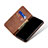 Vivo Y53s NFC用手帳型 布 スタンド B01S Vivo 
