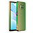 Xiaomi Mi 10i 5G用ハードケース プラスチック 質感もマット カバー ZL1 Xiaomi グリーン
