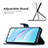 Xiaomi Mi 10T Lite 5G用手帳型 レザーケース スタンド バタフライ 蝶 カバー B02F Xiaomi 