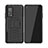 Xiaomi Mi 10T Pro 5G用ハイブリットバンパーケース スタンド プラスチック 兼シリコーン カバー JX2 Xiaomi ブラック