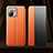Xiaomi Mi 11 Lite 5G用手帳型 レザーケース スタンド カバー Xiaomi オレンジ